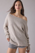 Urban Outfitters Women's Nola Oversized Off-The-Shoulder Sweater