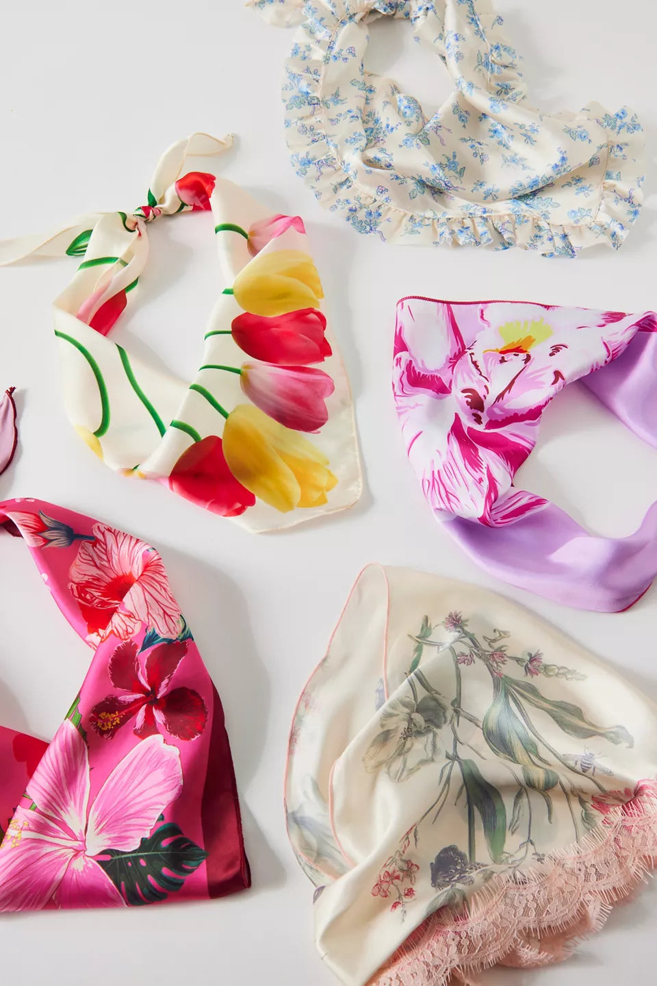 Women's Blair Printed Satin Head Scarf