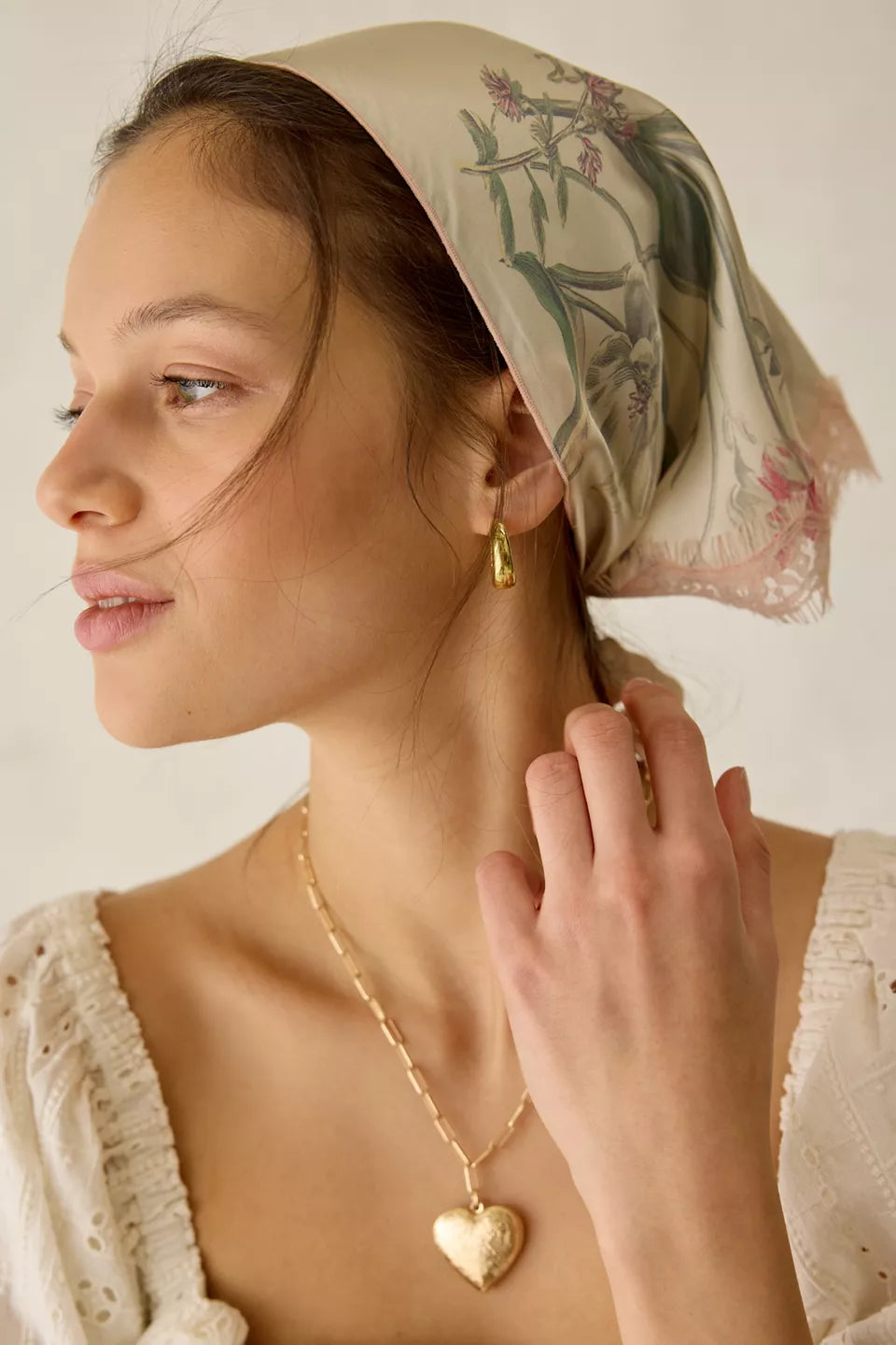 Women's Blair Printed Satin Head Scarf