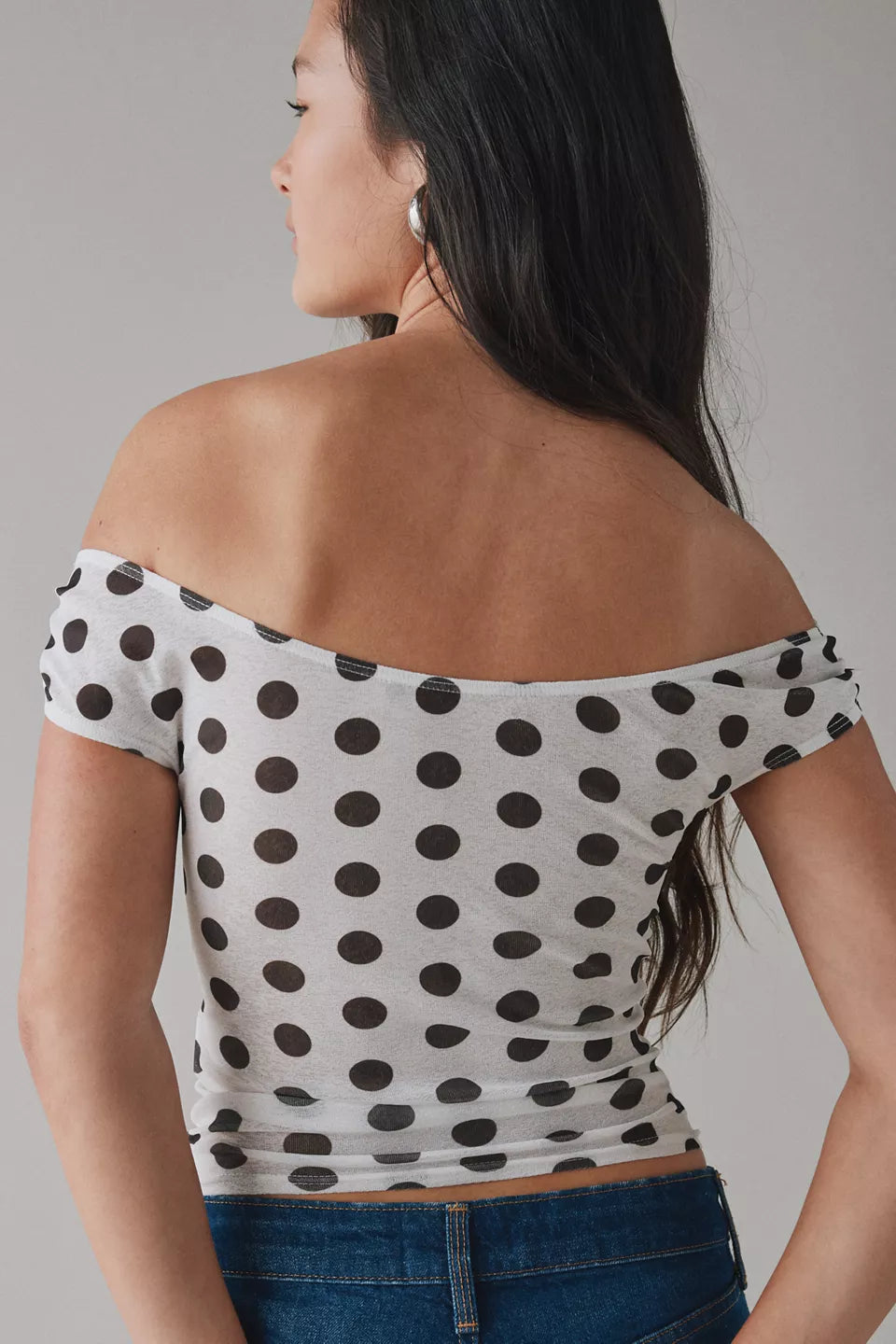 Women's Fia Off-The-Shoulder Crop Top