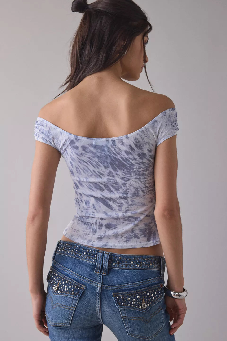 Women's Fia Off-The-Shoulder Crop Top