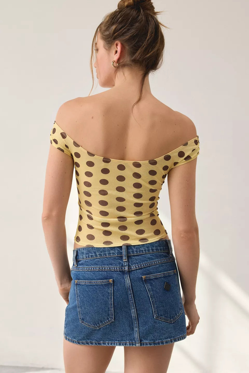 Women's Fia Off-The-Shoulder Crop Top