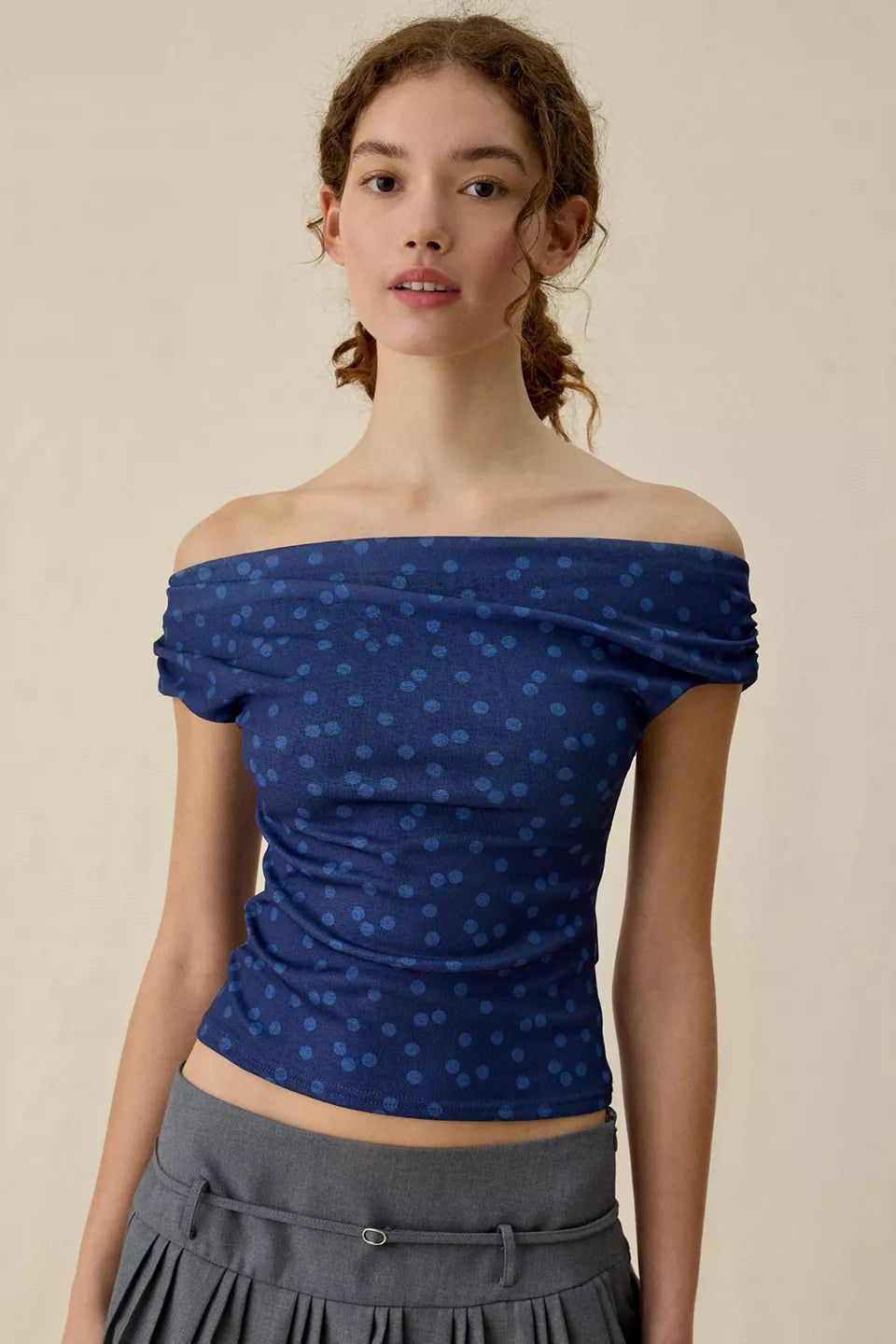 Women's Fia Off-The-Shoulder Crop Top