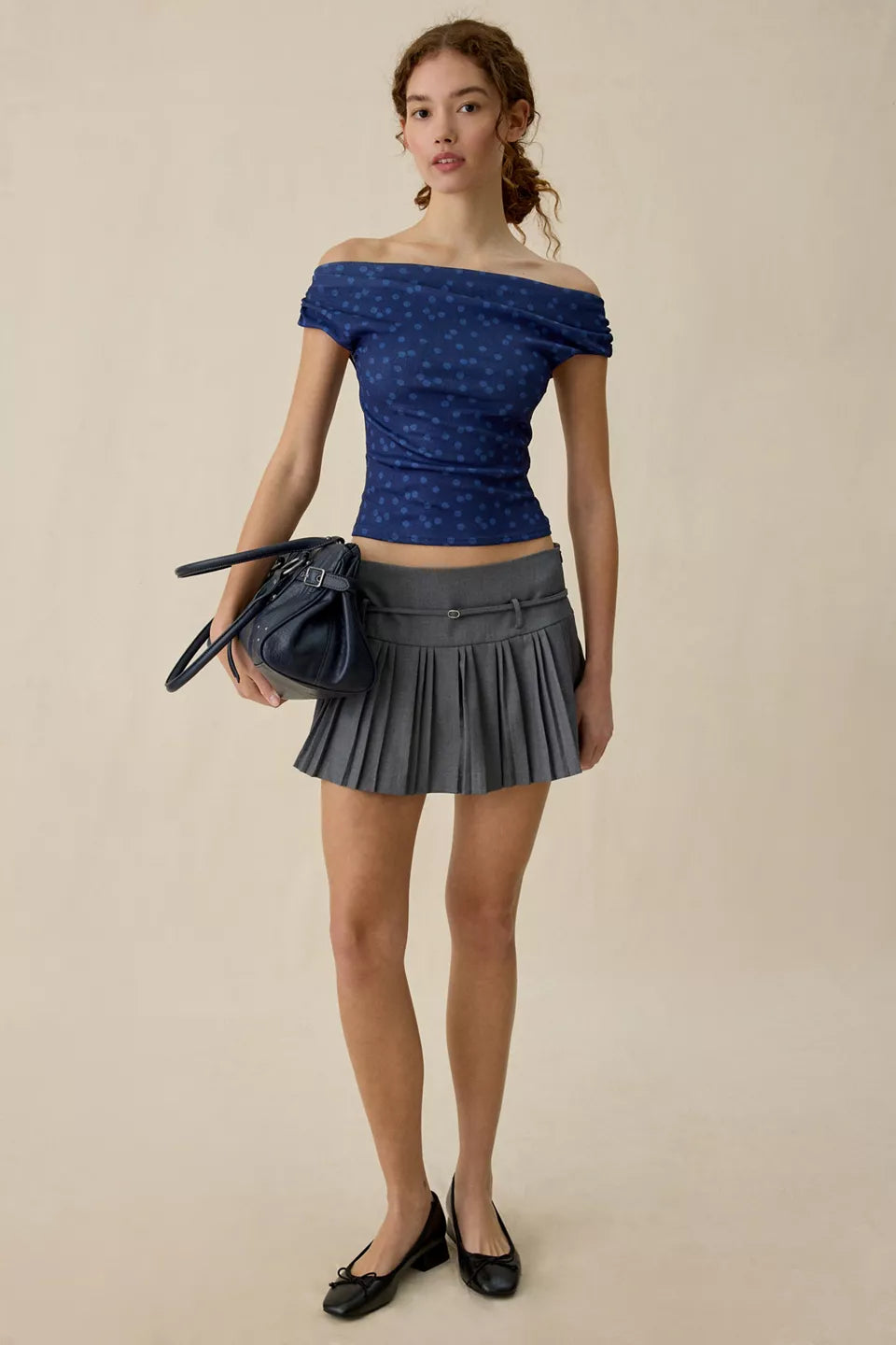 Women's Fia Off-The-Shoulder Crop Top