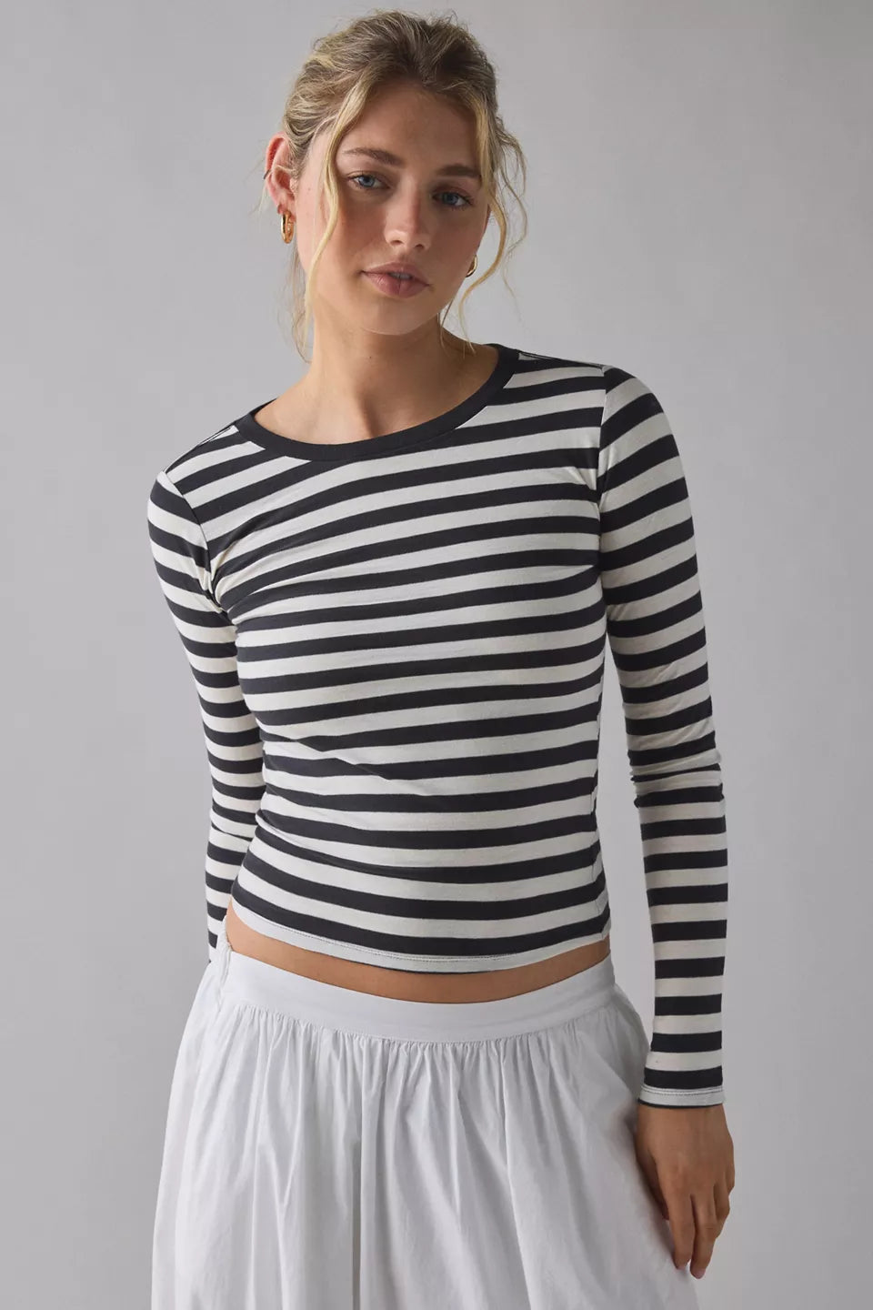 Women's Spill The Tee Long Sleeve Cotton T-Shirt