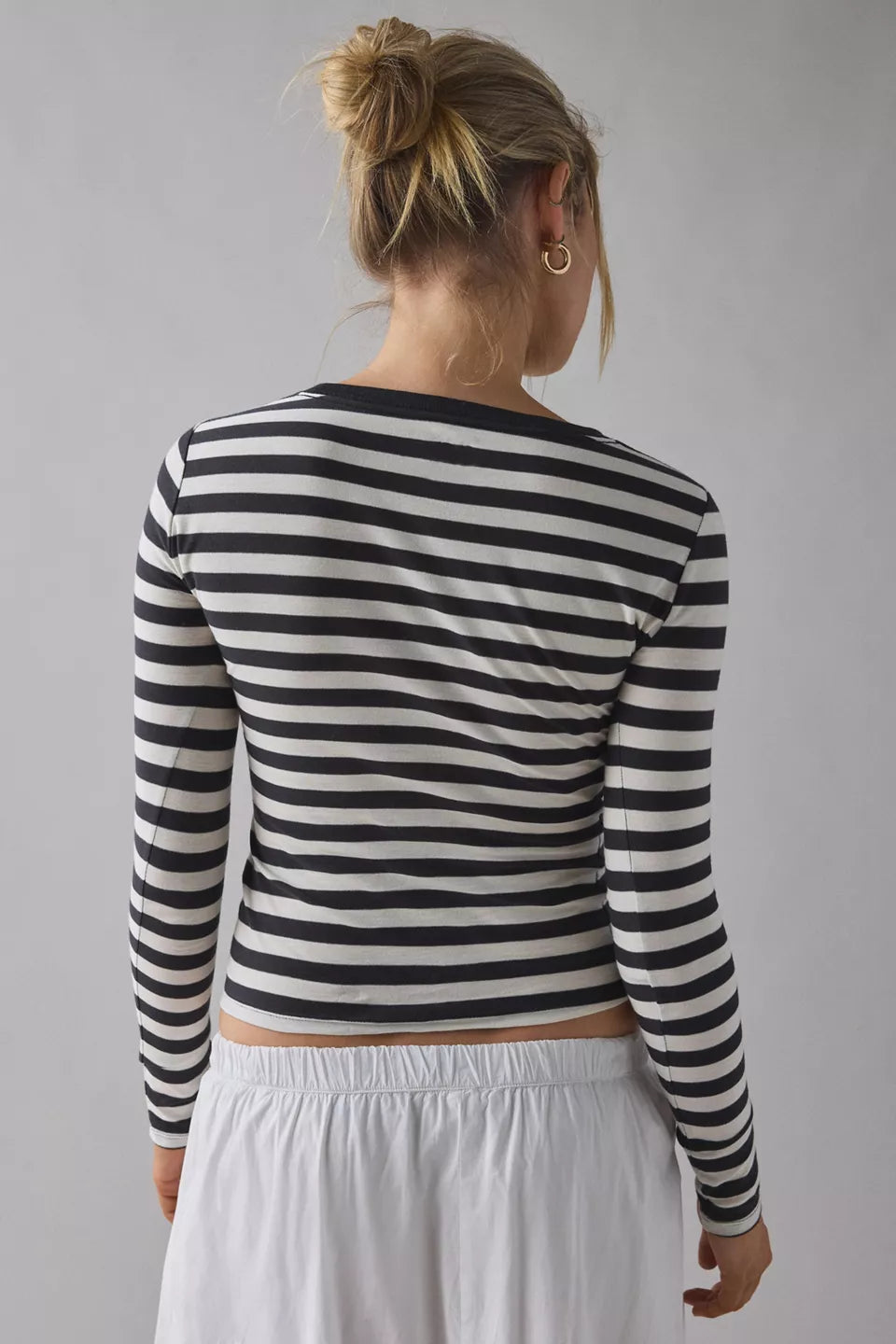 Women's Spill The Tee Long Sleeve Cotton T-Shirt
