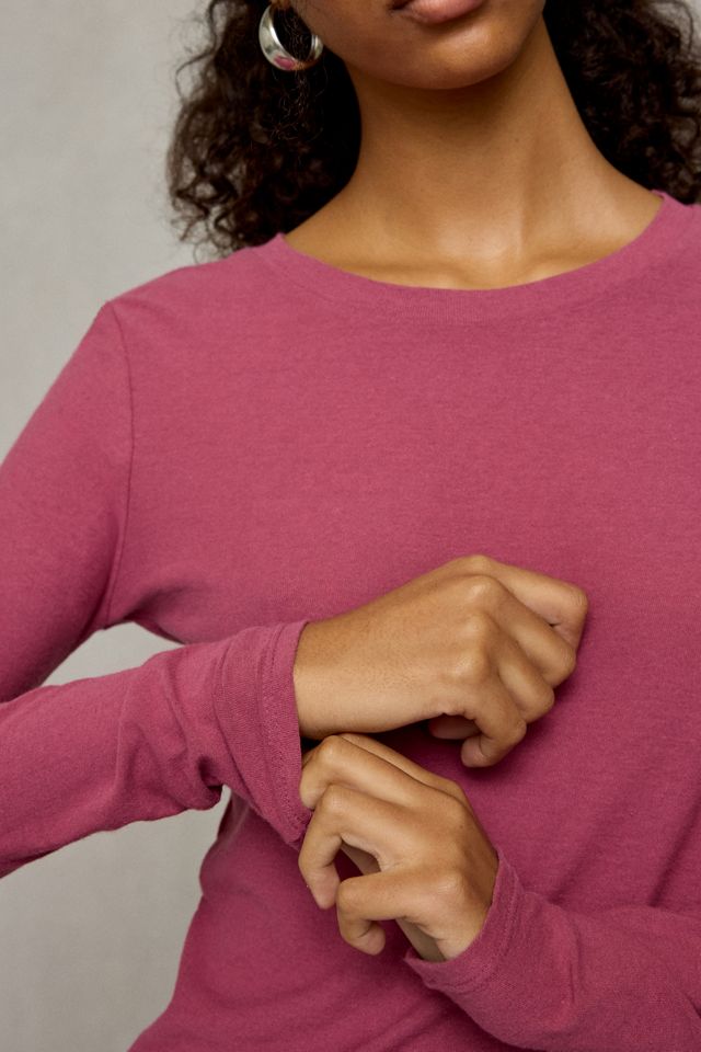 BDG Women's Long Sleeve Spill The Tee