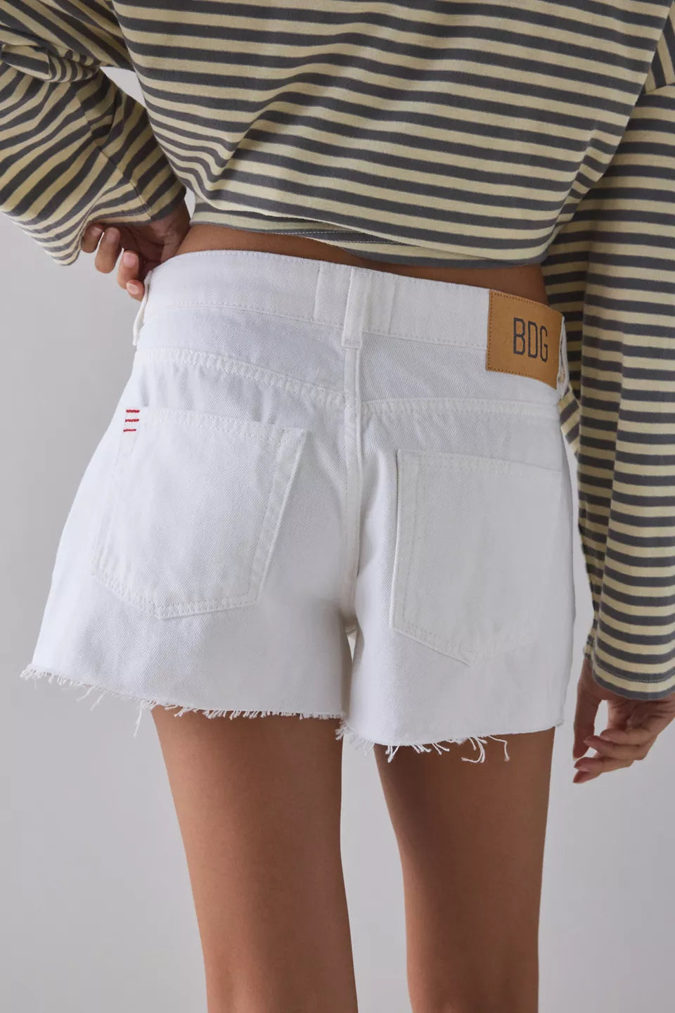 Women's Oscar Relaxed Cutoff Denim Mini Shorts