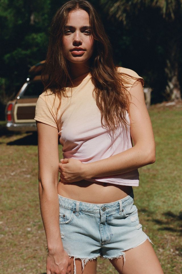 BDG Women's Georgie Denim Cutoff Shorts