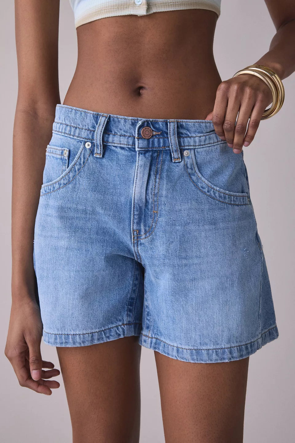 Women's Indie Mid-Rise Denim Shorts