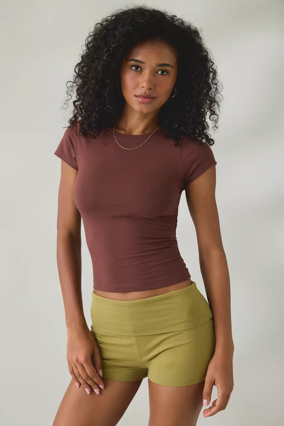 Women's Bec Short Sleeve Baby Tee