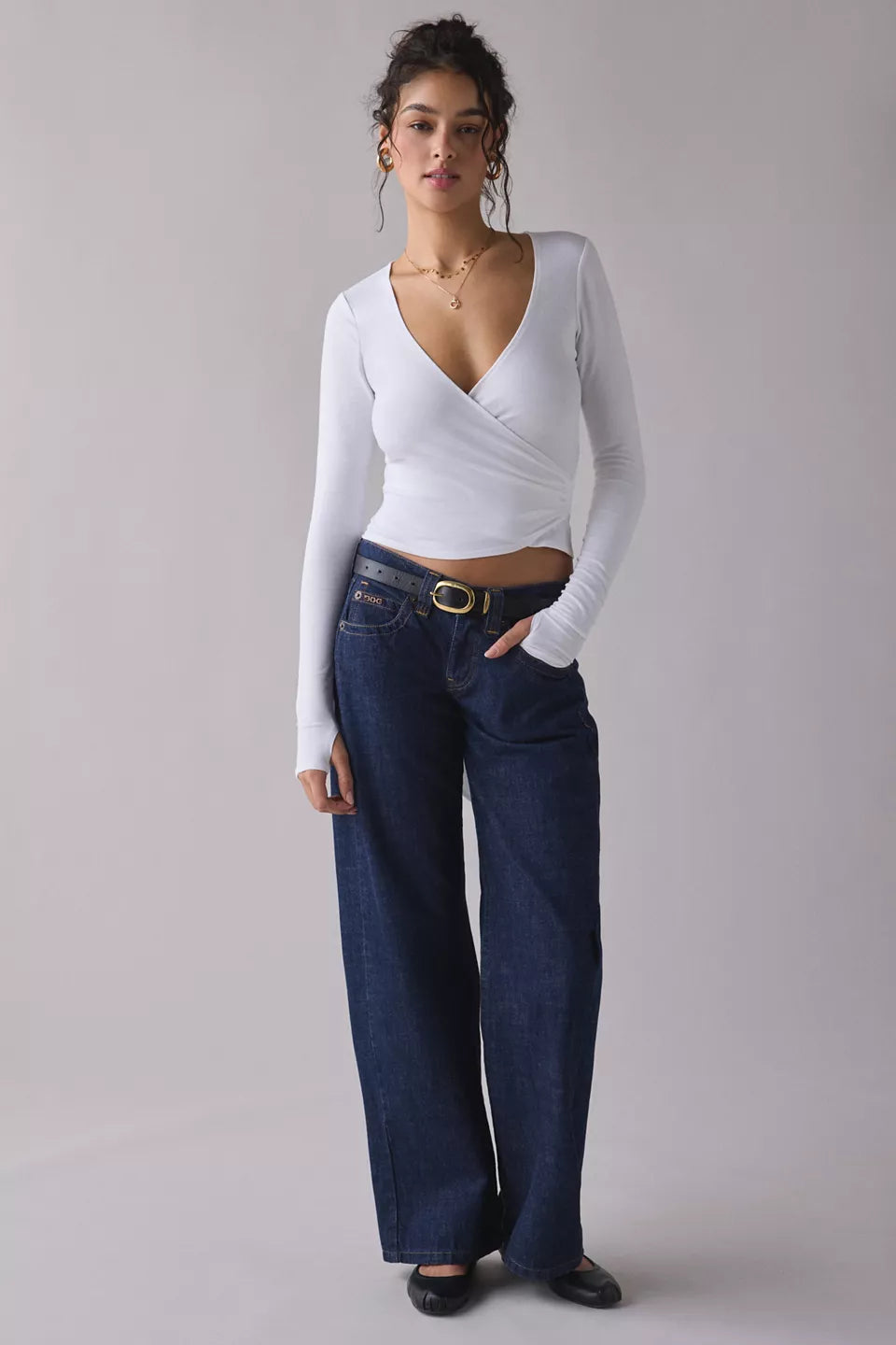 Out From Under Women's Bec Ballet Wrap Top