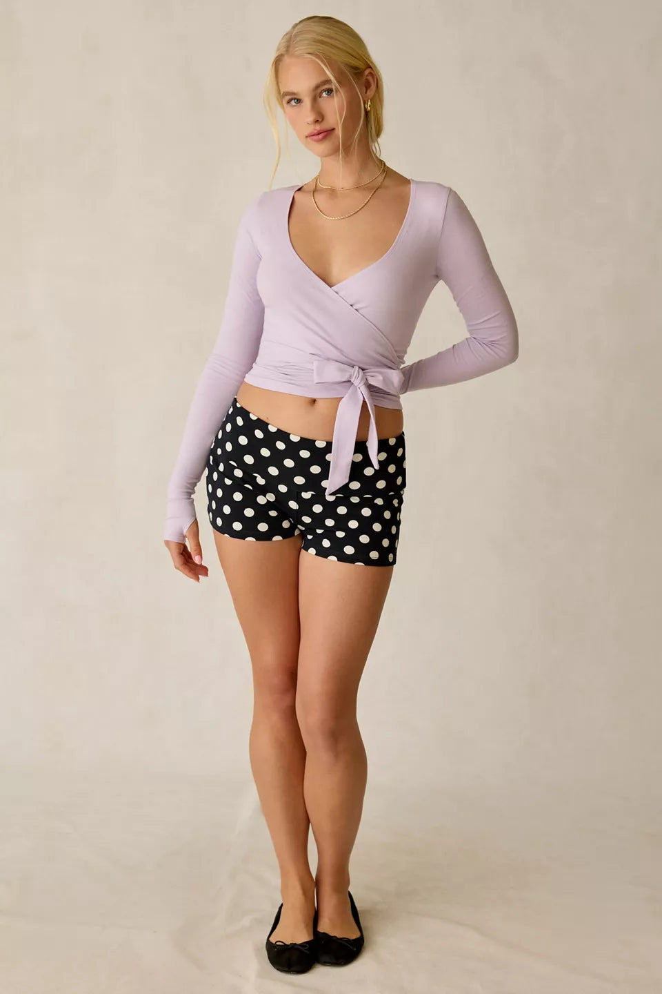Out From Under Women's Bec Ballet Wrap Top