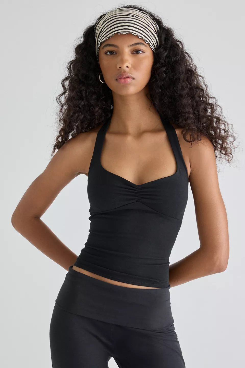 Out From Under Women's Bec Pinch-Front Halter Cami