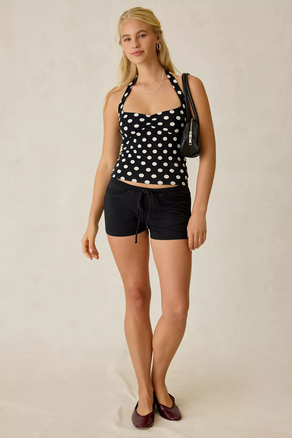Women's Bec Pinch-Front Halter Cami