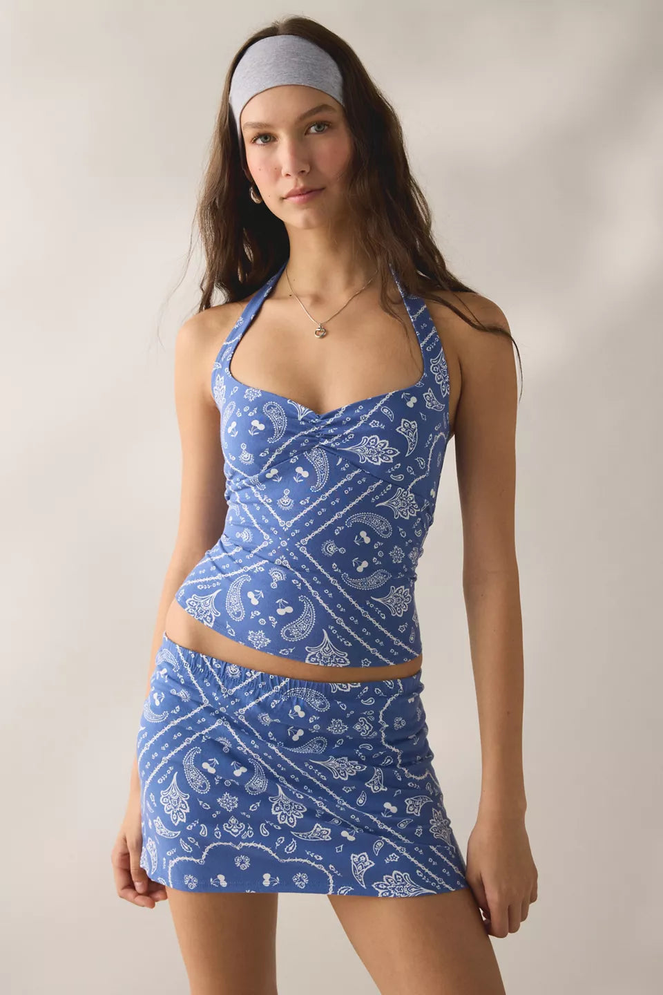 Out From Under Women's Bec Pinch-Front Halter Cami