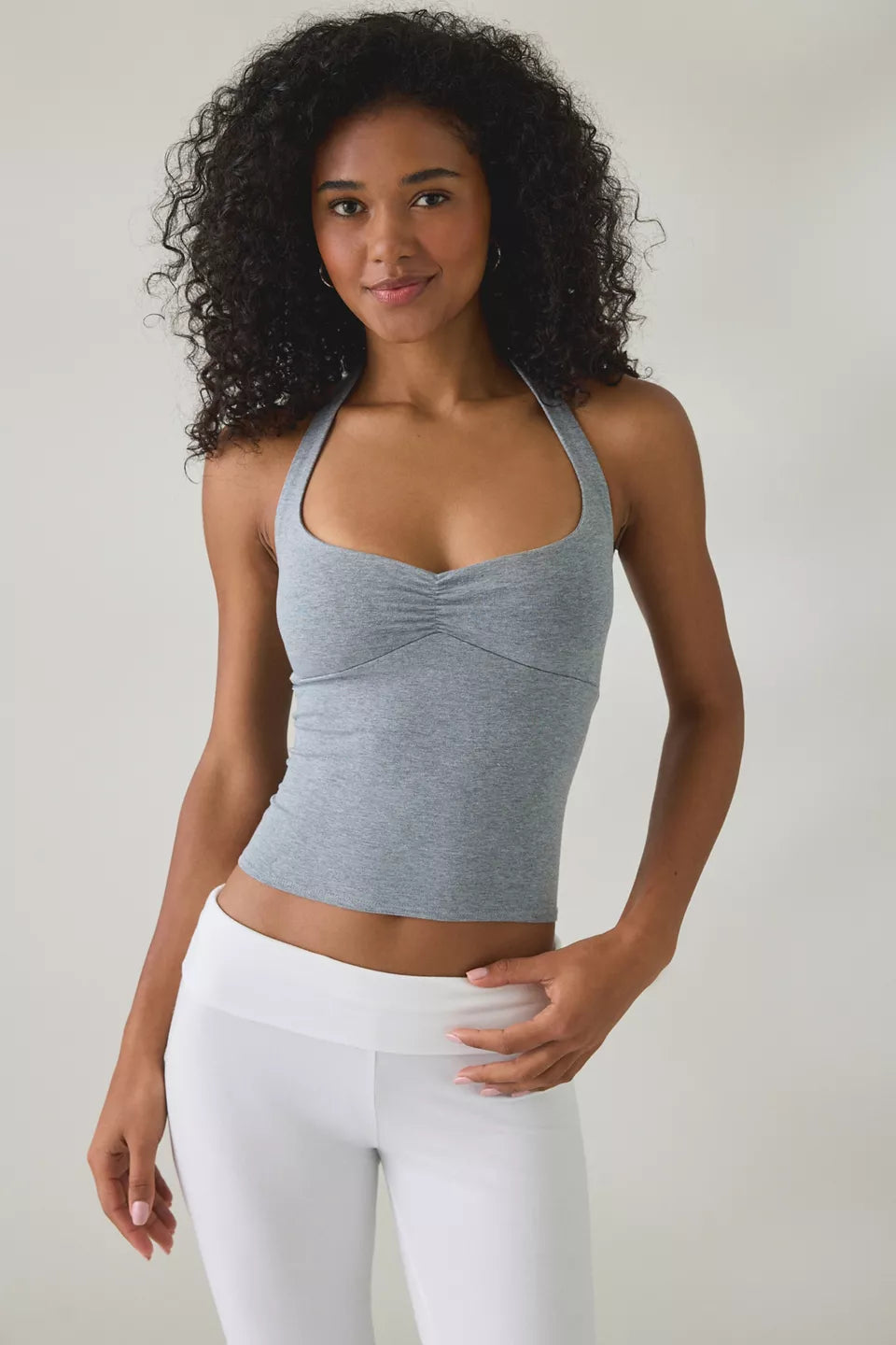 Out From Under Women's Bec Pinch-Front Halter Cami