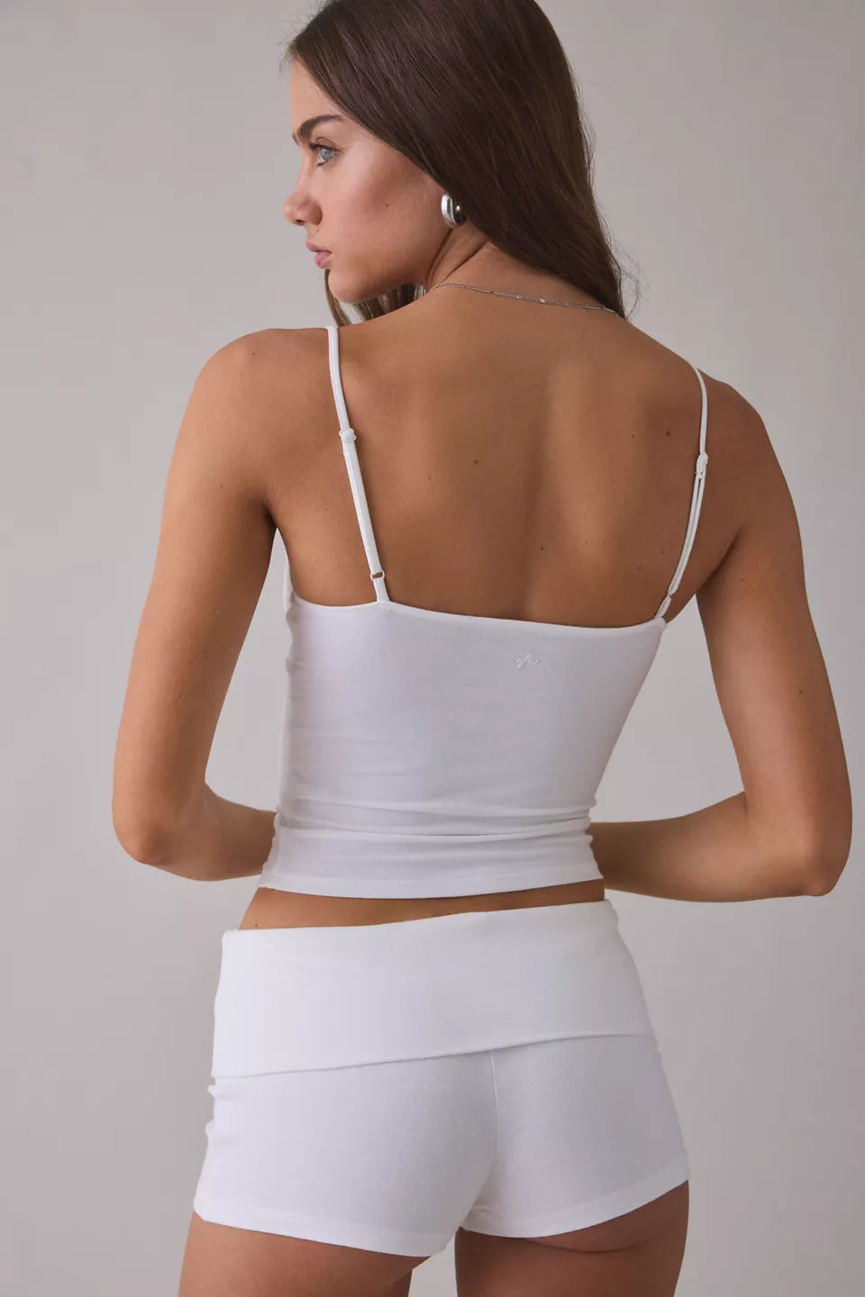 Out From Under Women's Bec Plunging Surplice Cropped Cami