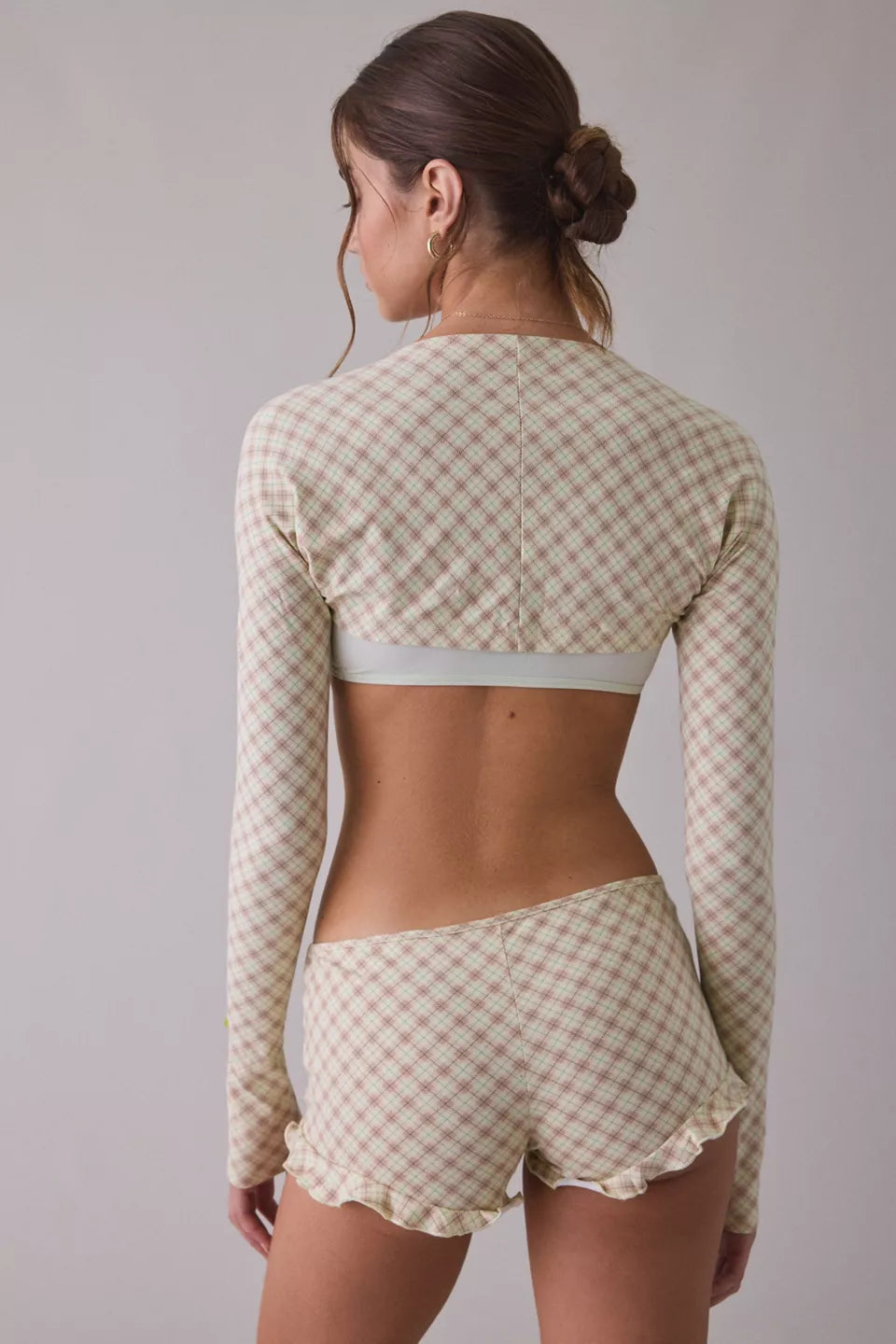Out From Under Women's Bec Ballet Long Sleeve Shrug Top