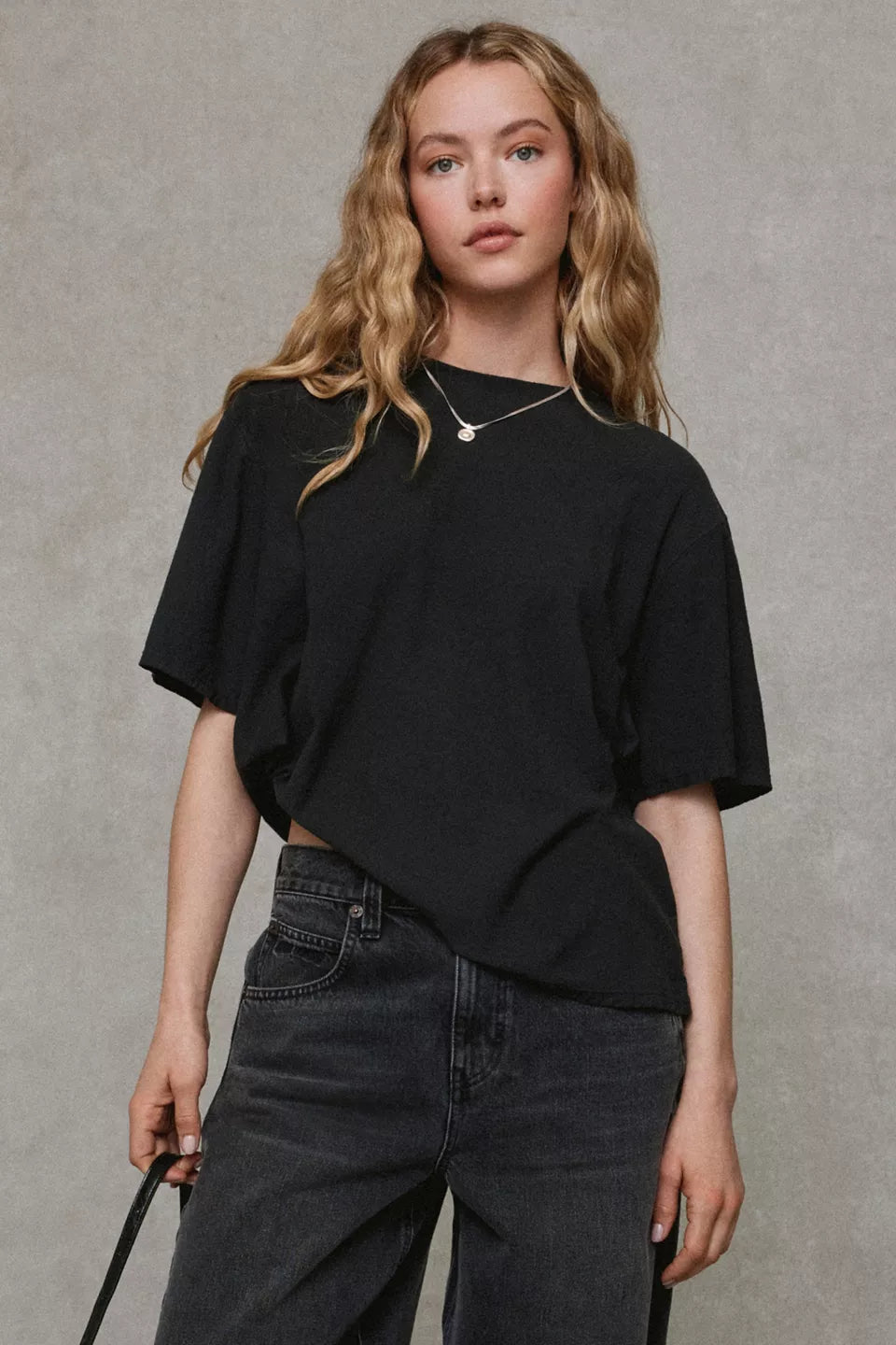BDG Women's Boxy Short Sleeve Spill The Tee
