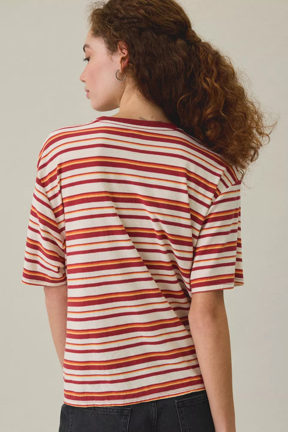 BDG Women's Boxy Short Sleeve Spill The Tee