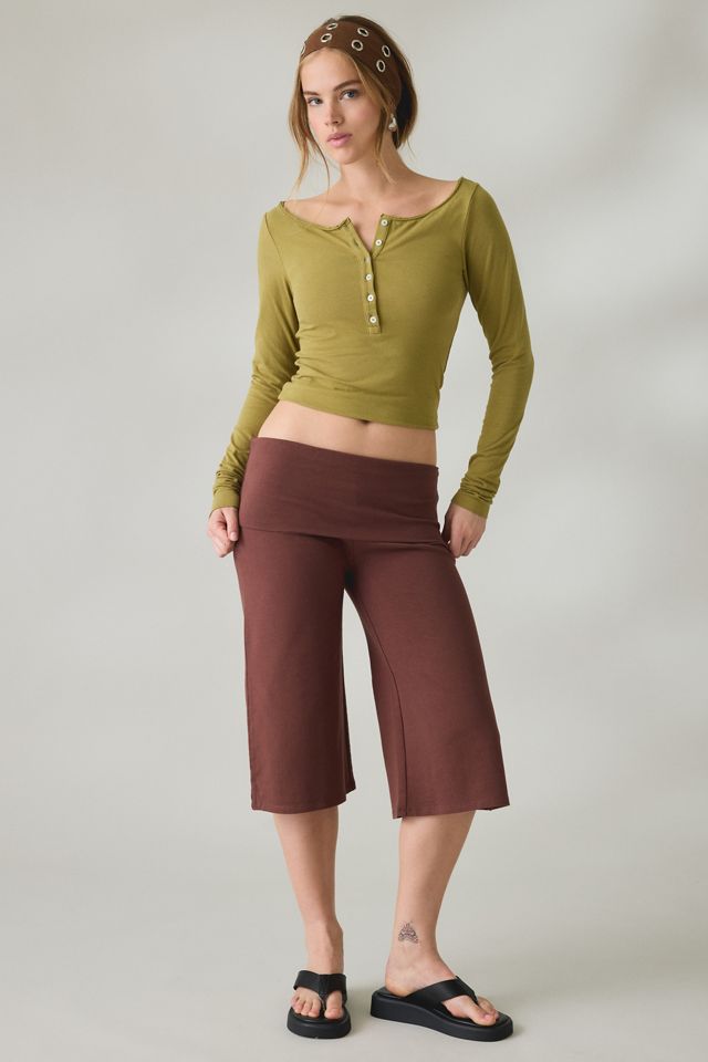 Out From Under Women's Bec Cropped Gaucho Pants