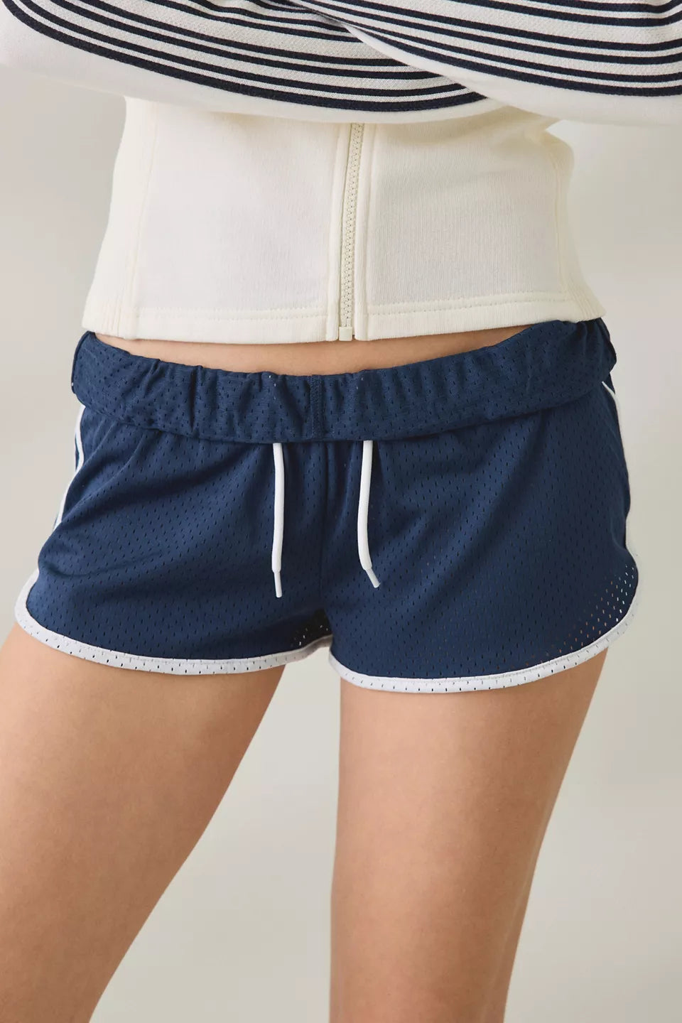 Women's Free Kick Mesh Micro Shorts