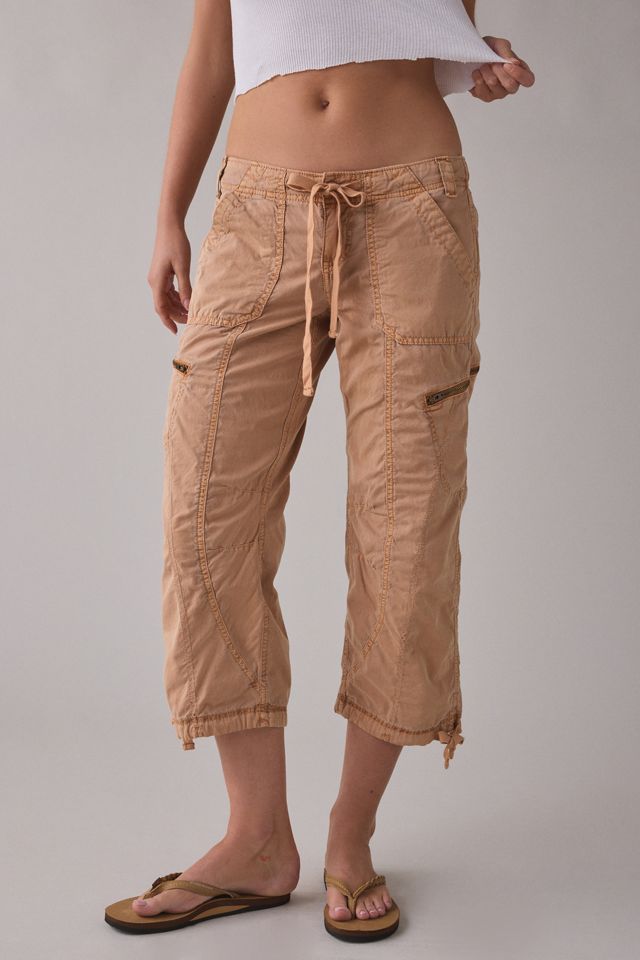 BDG Women's Sidekick Crop Cotton Utility Pants