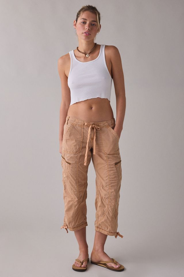 BDG Women's Sidekick Crop Cotton Utility Pants