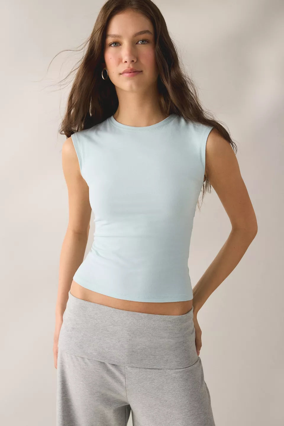 Out From Under Women's Bec Muscle Baby Tee