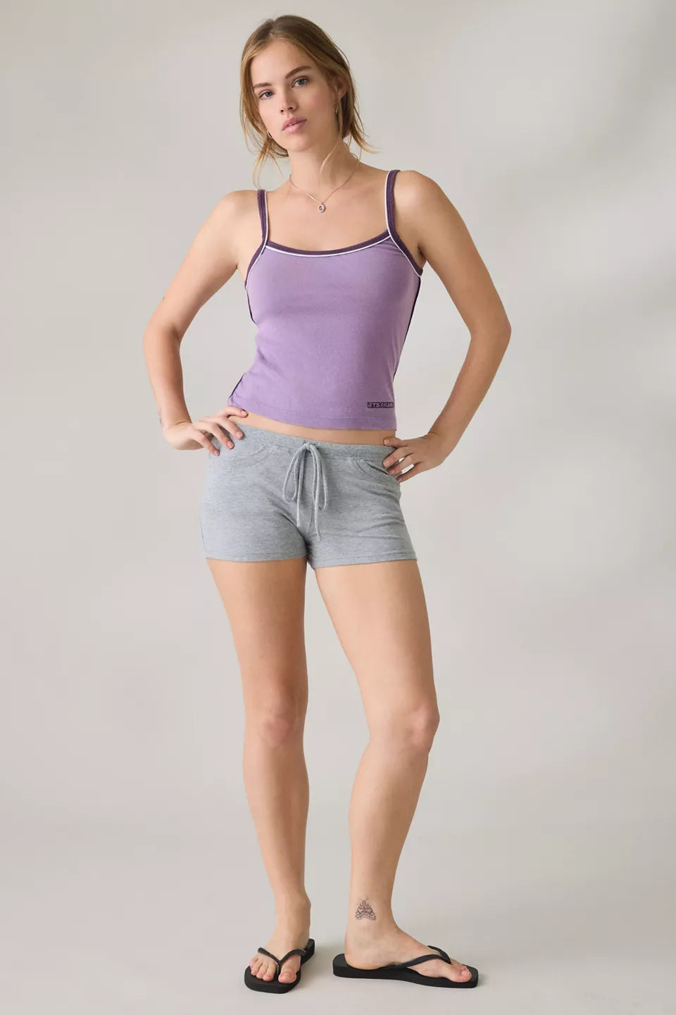 iets frans… Women's Nora Piped Cropped Cami