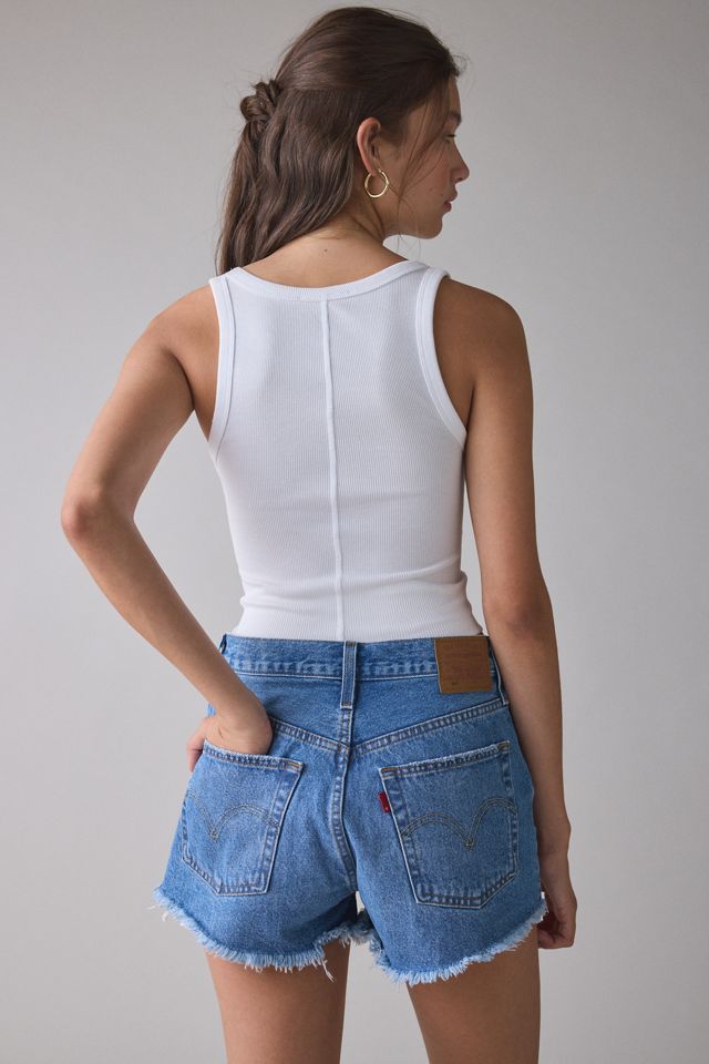 Levi's Women's 501 Original High-Rise Denim Shorts