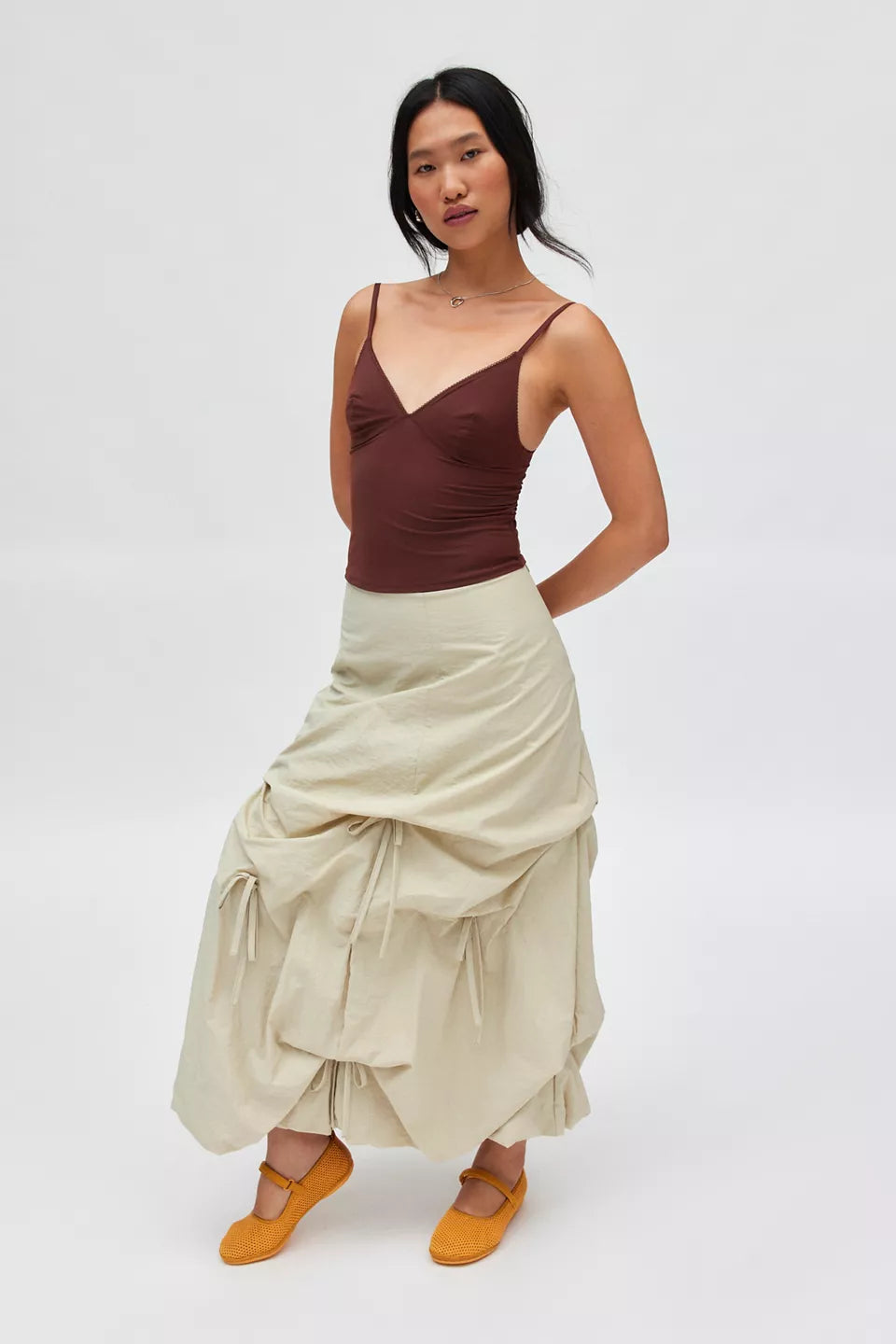 Out From Under Women's Je T'aime Mesh Cropped Cami