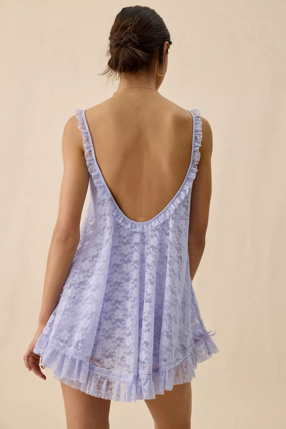 Women's Primrose Lace Babydoll Romper