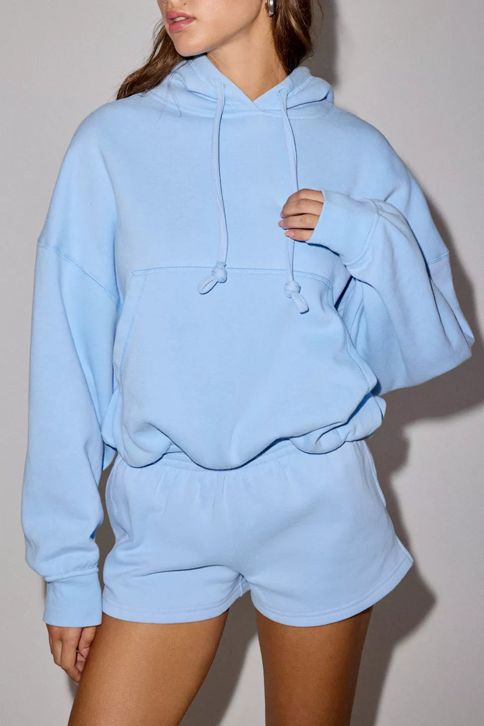 Women's Try Me Bubble Cropped Hoodie Sweatshirt