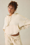 Out From Under Women's Try Me Bubble Cropped Hoodie Sweatshirt