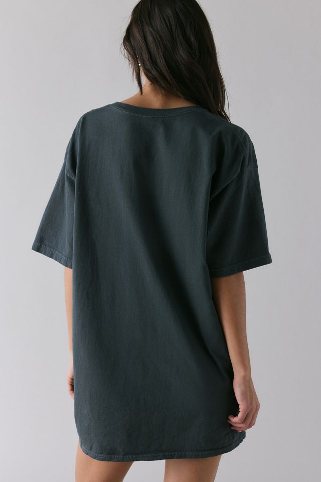 Urban Outfitters Women's Cat Graphic Oversized T-Shirt Dress