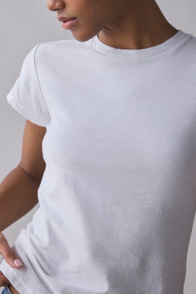 BDG Women's Spill The Tee Short Sleeve Cotton Crew Neck T-Shirt