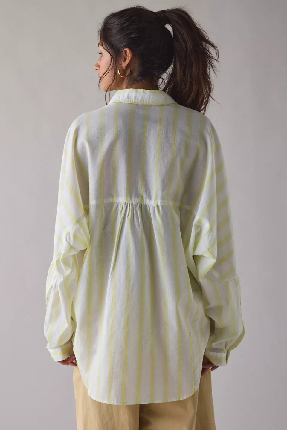 Women's Alex Breezy Cotton Oversized Button-Down Shirt