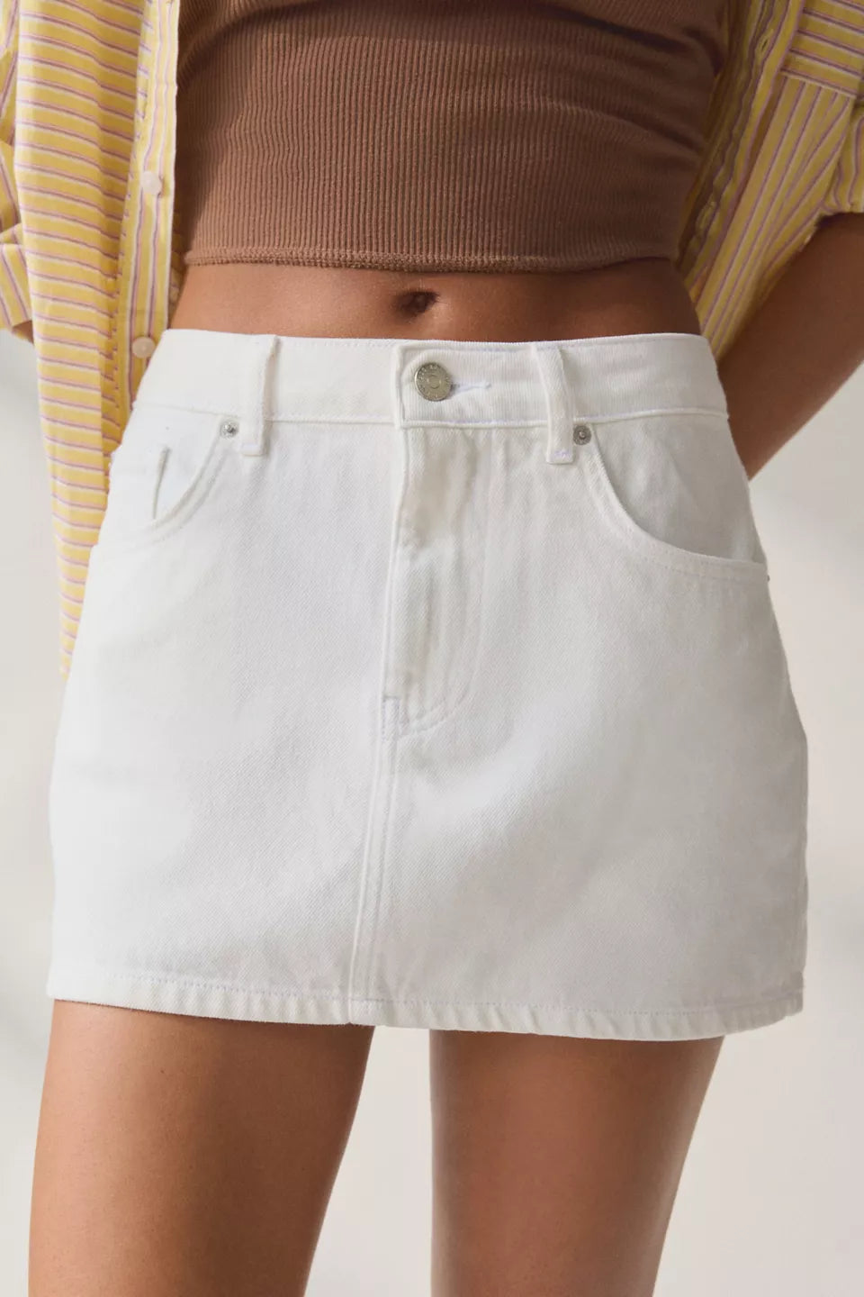 Women's Onna Denim Micro Mini Skirt