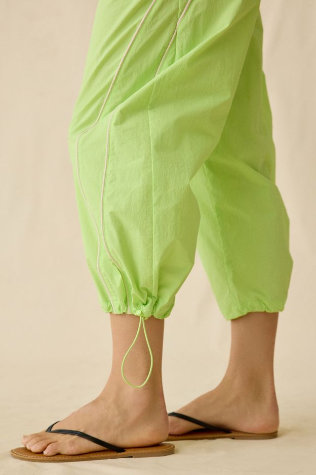 BDG Women's Fast Track Low-Rise Cropped Nylon Pants