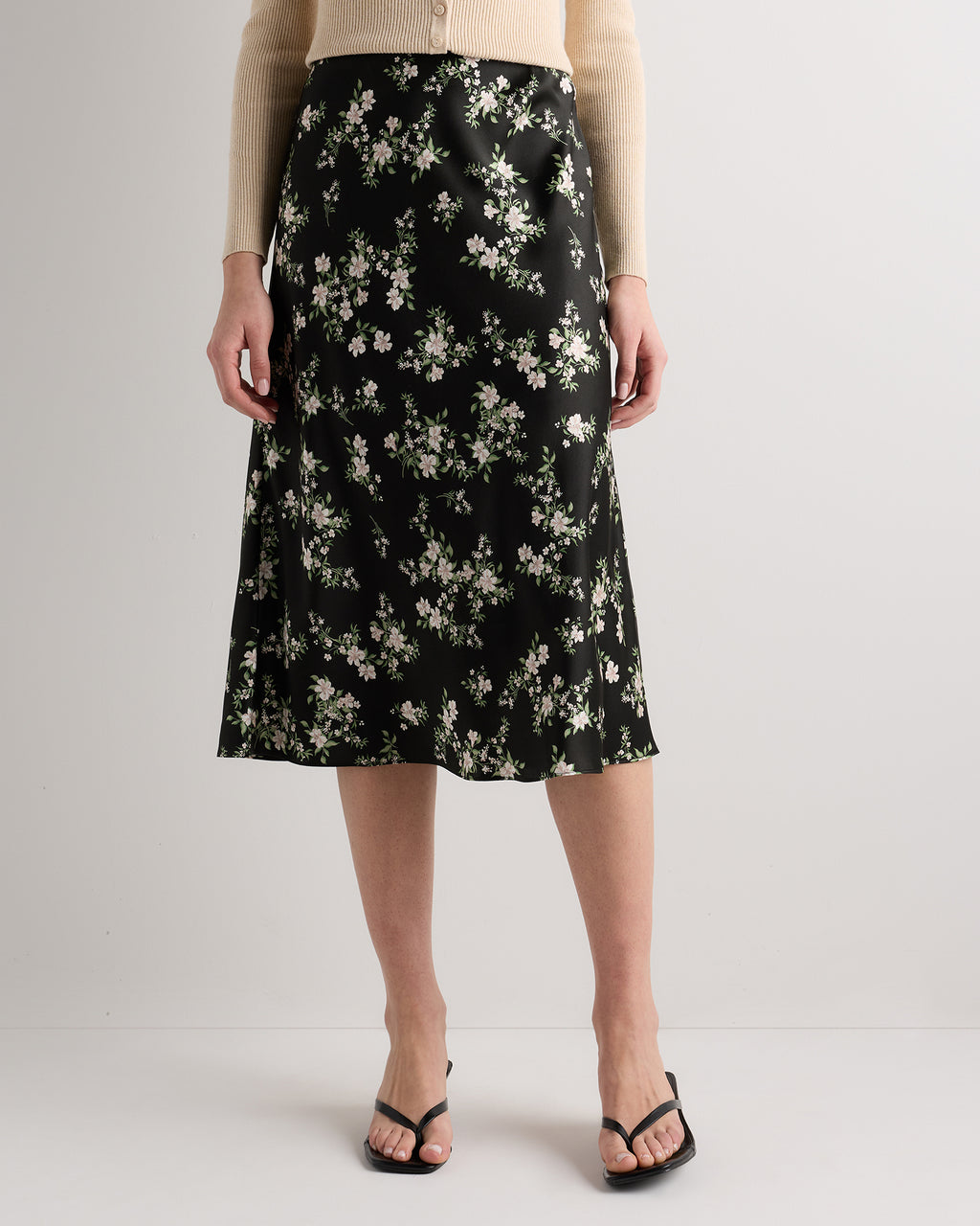 Quince Women's 100% Washable Silk Skirt