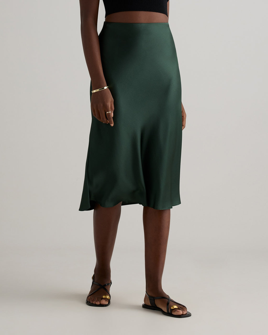 Quince Women's 100% Washable Silk Skirt