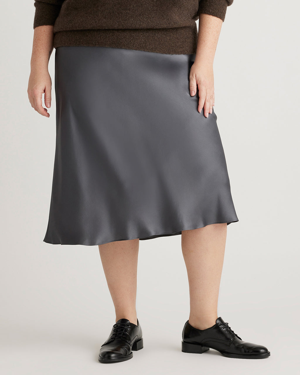 Quince Women's 100% Washable Silk Skirt