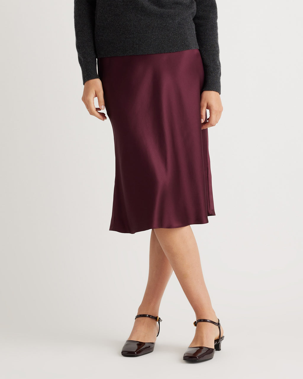 Quince Women's 100% Washable Silk Skirt
