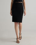 Quince Women's Ultra-Stretch Ponte Pencil Skirt