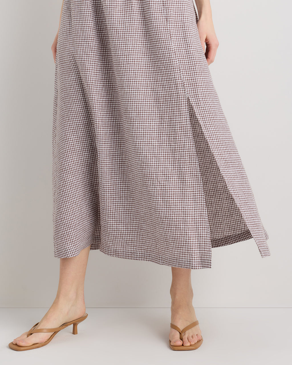 Quince Women's 100% European Linen Maxi Skirt
