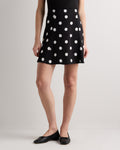 Quince Women's Lightweight Crepe A-Line Mini Skirt