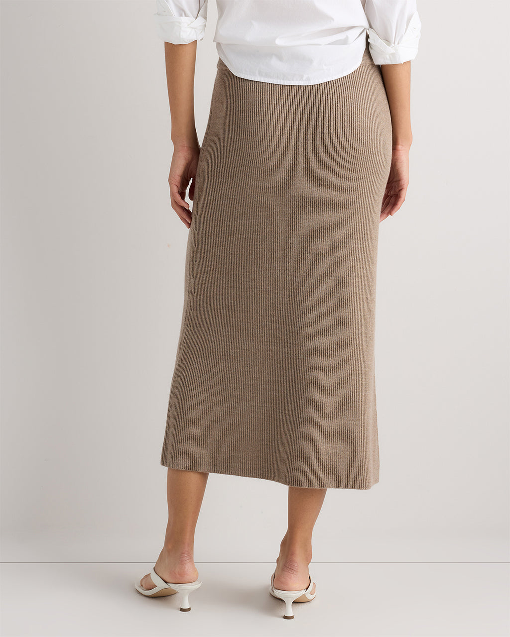 Quince Women's Australian Merino Wool Midi Skirt