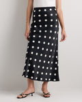 Quince Women's 100% Washable Silk Maxi Skirt